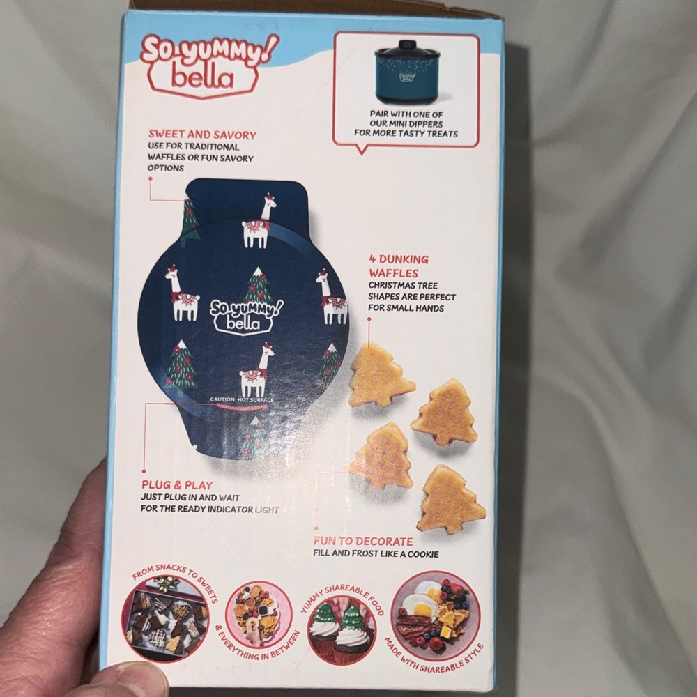 So Yummy! Bella Mini Dunker Waffle Maker - Picture 3 of 5